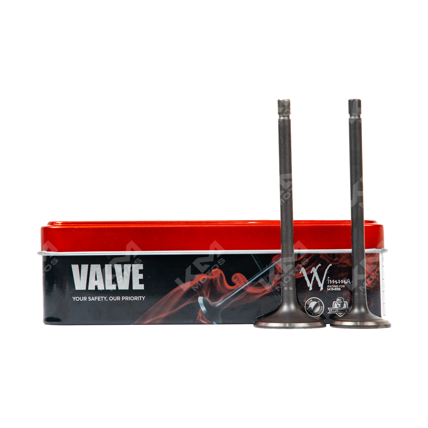 VALVULAS DE ADMISION Y ESCAPE CG150/FT150/KB150 WIMMA