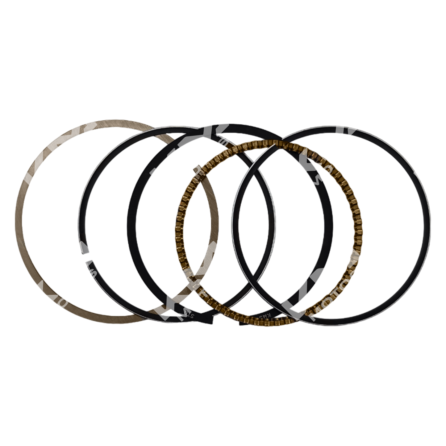 ANILLOS DE PISTON GY6-125/DS125/AUTOMATICA KMS - KMMOTOSHN