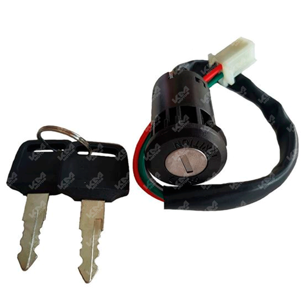 SWITCH DE IGNICION (LLAVIN) CG125/FT125/STD (SOLO) KMS