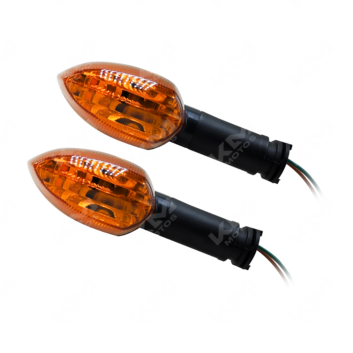 VIAS DE YBR125-G/FZ16 (PAR) AMARILLA KMS