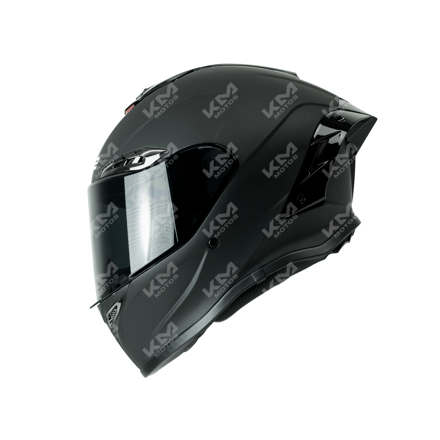 CASCO CERRADO NEGRO MATE DOT SOLID LS02 WLT109L HS2 V.N. "XL"