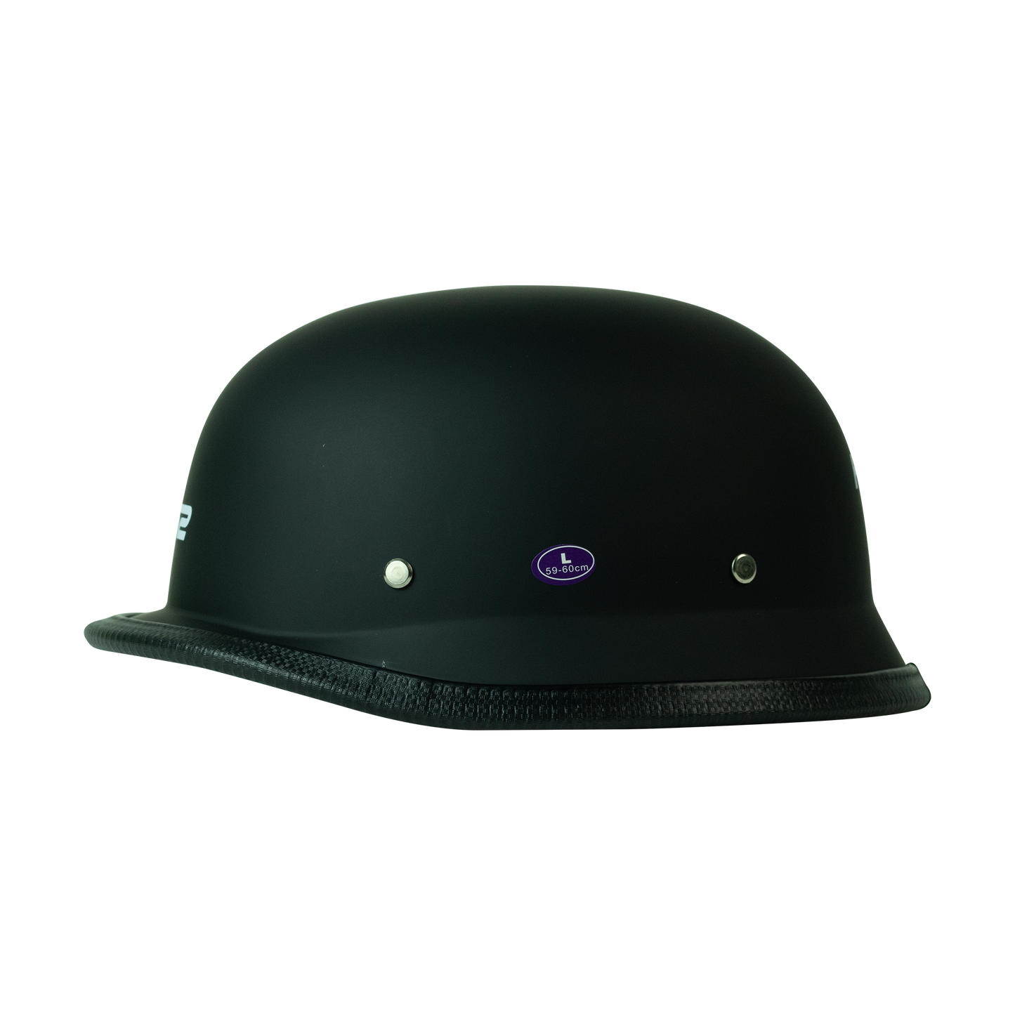 CASCO GORRITA NEGRO MATE SOLID (PANDILLERO) DOT WLT307 HS2 "L"