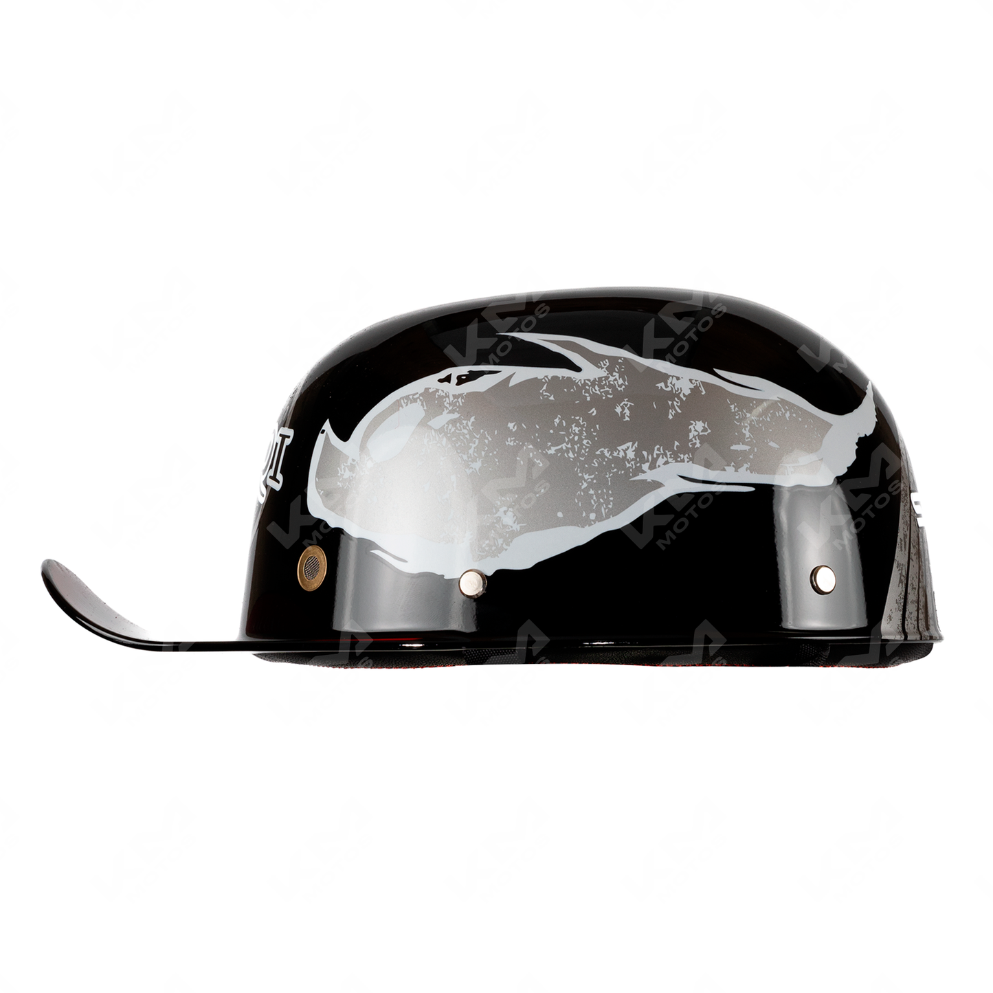 CASCO GORRITA NEGRO BRILLO S986 (PANDILLERO) DOT WLT318 HS2 "XL"