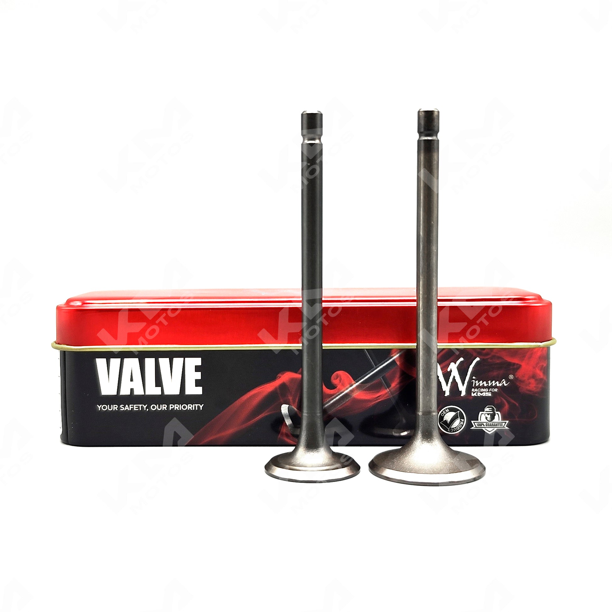 VALVULAS DE ADMICION Y ESCAPE AKT 150 TTR-AK 150 EVO-AK 150 EVO NE-AK 150 EVO R3 WIMMA KMS - KMMOTOSHN