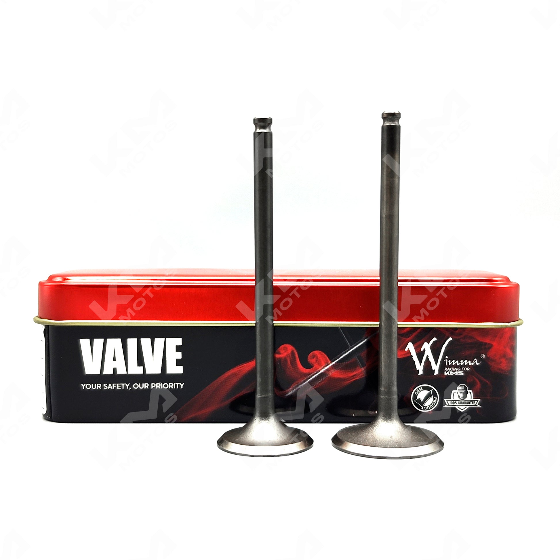 VALVULAS DE ADMICION Y ESCAPE CB 160 F-DLX WIMMA KMS - KMMOTOSHN