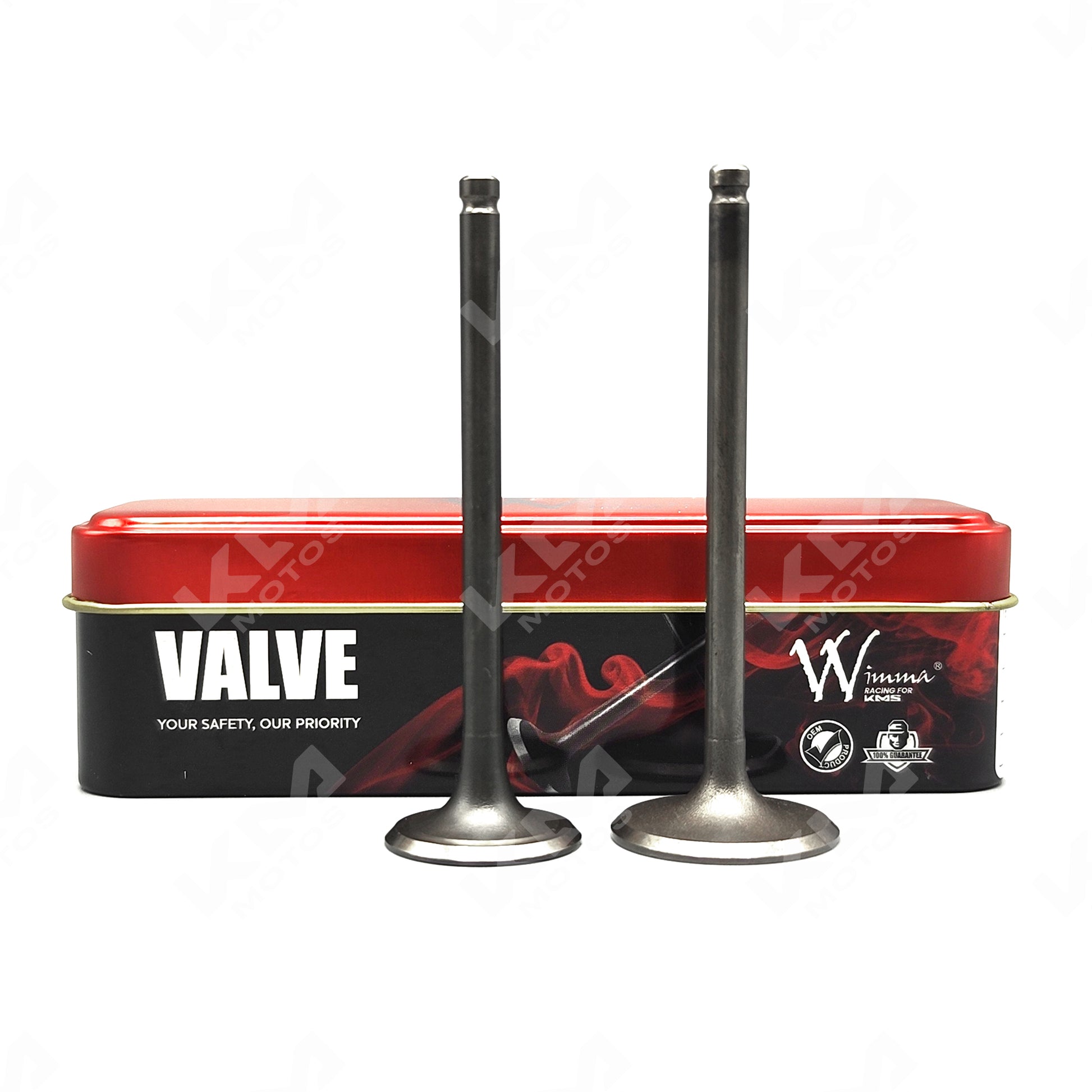 VALVULAS DE ADMICION Y ESCAPE AKT200SM-200XM WIMMA KMS - KMMOTOSHN