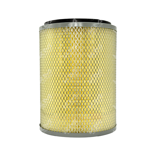 Filtro de aire KMMOTOSHN para Isuzu NPR 4BD2T 91-98, muestra el filtro de aire en su caja con marca clara.