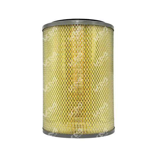 Filtro de aire primario KMMOTOSHN para camiones Isuzu Medium Duty FSR, FTR, FVR y Forward, imagen del filtro en caja.