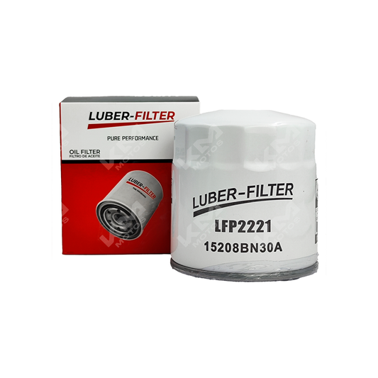 Filtro de aceite enroscable para NP300 YD25 de KM Motos, mostrando el componente en un entorno técnico.