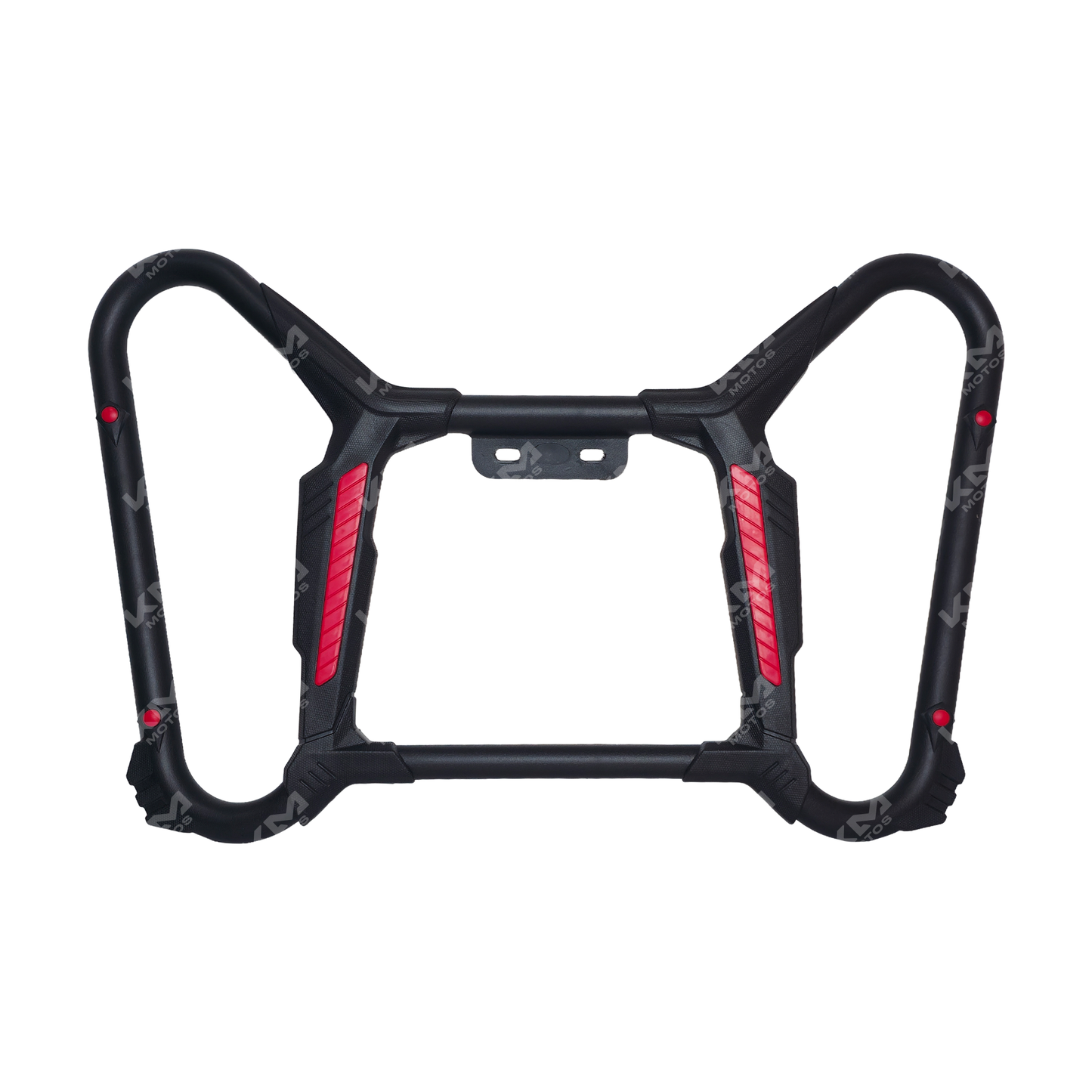 Defensa lateral universal XPRO para motos GN, FT125, DT125, YBR125 y FT150, resistente y fácil de instalar.