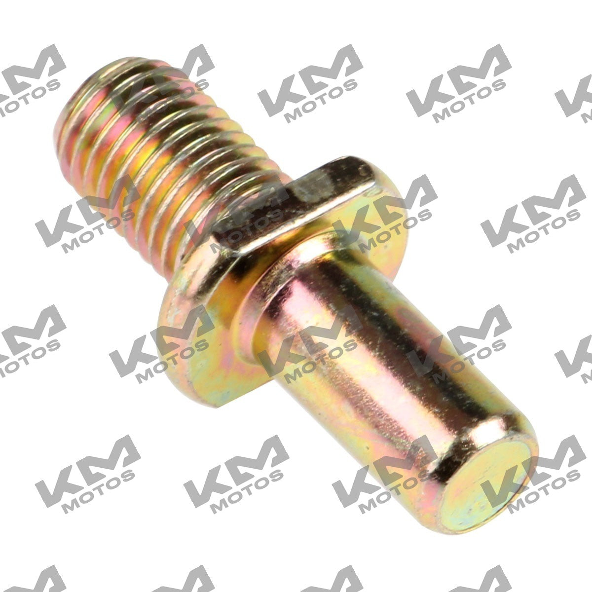 Tornillo de sprocket original Italika FT150 y FT150GT en grafito, parte del sistema de tracción de motocicleta Italika.