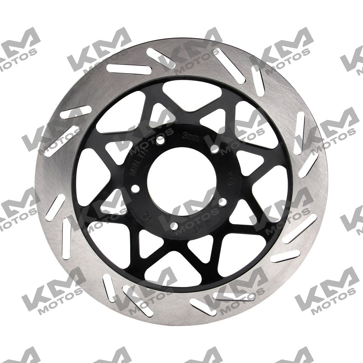 Disco de freno original Italika FT150/FT150GT/GN125, pieza del sistema de frenos, visible en la imagen.