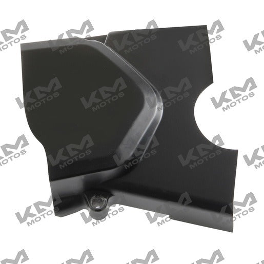 Cubierta de motor trasera izquierda negra para sistema de motor Italika FT115, parte original E11010141.