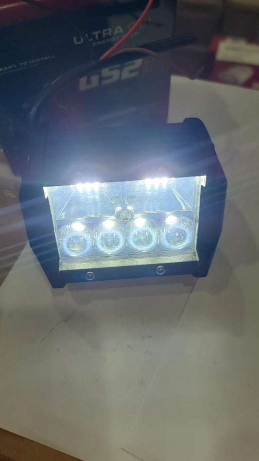 LUZ LED 4+2P BARRA METAL 30W + FLASH