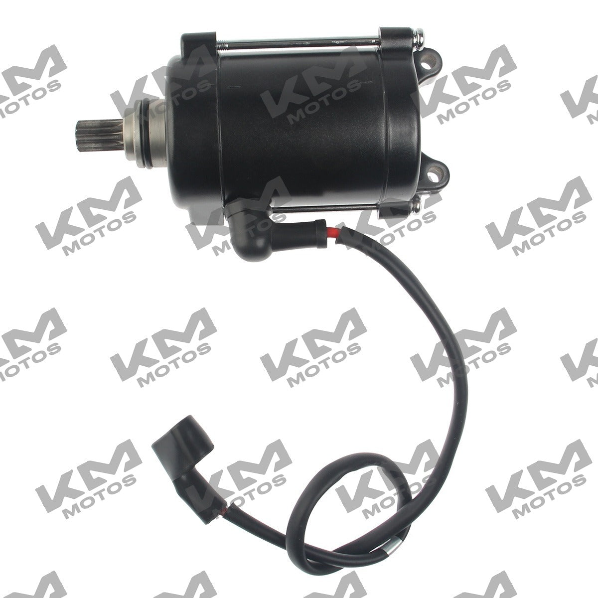 Motor de arranque original Italika 250z, sistema de motor para motocicleta, mostrado en la imagen.