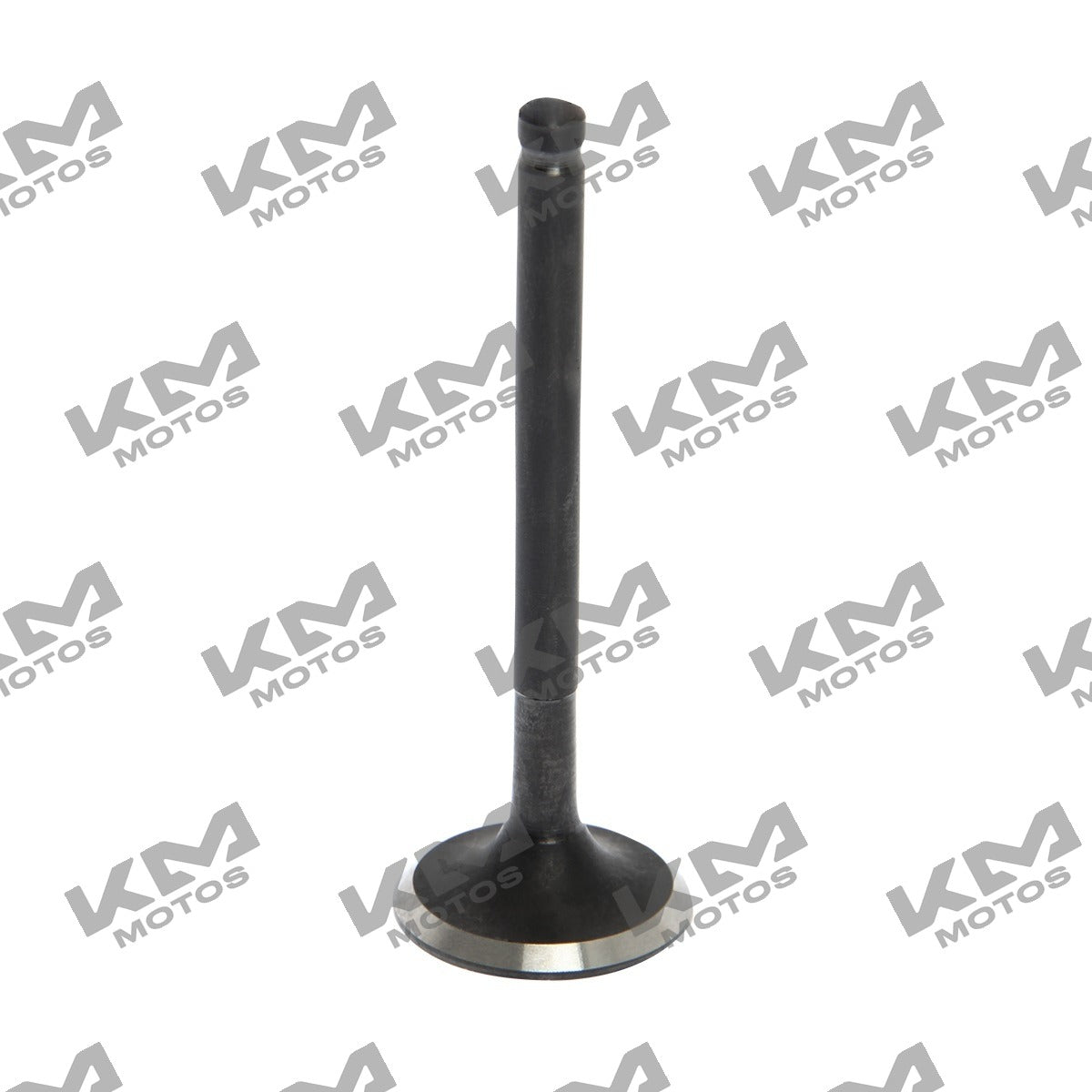 Válvula de escape para ATV150 Italika original, parte del sistema de motor, en color negro con detalles metálicos.