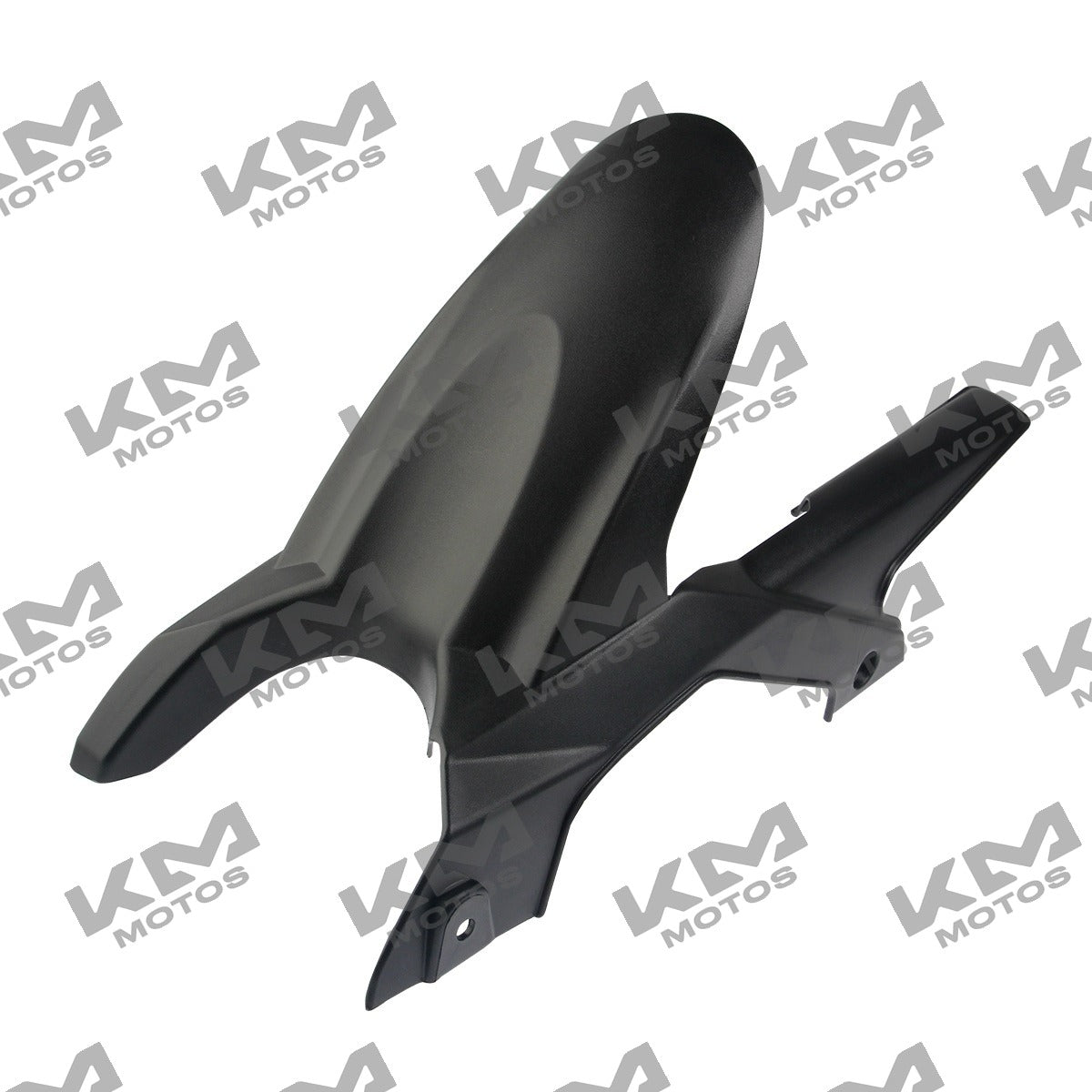 Guardafango trasero original para sistema de chasis Italika F16020069 en color negro, para motocicleta Italika.