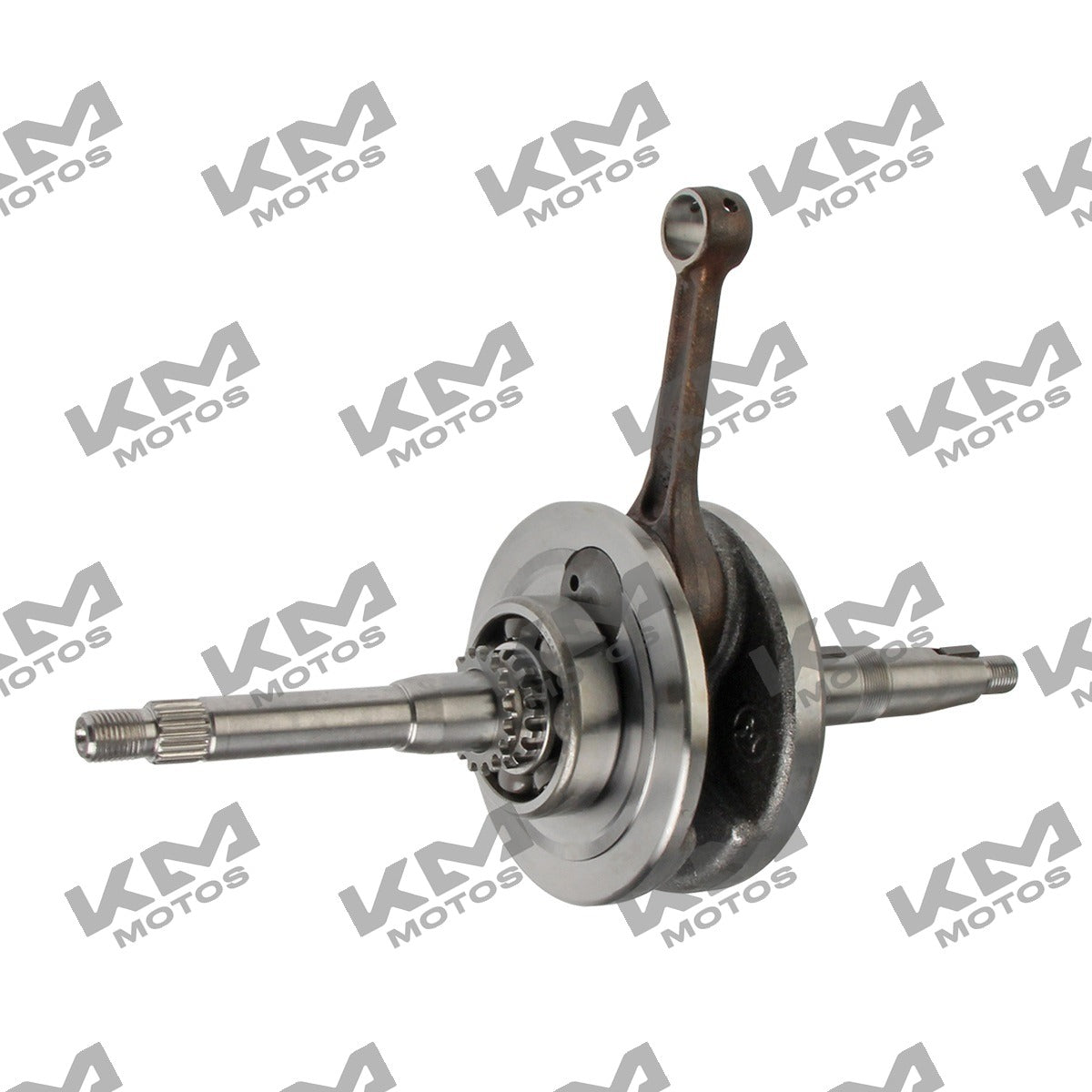 Sistema de motor Italika ATV150-II con reversa, conjunto de cigüeñal original, imagen de componente mecánico.