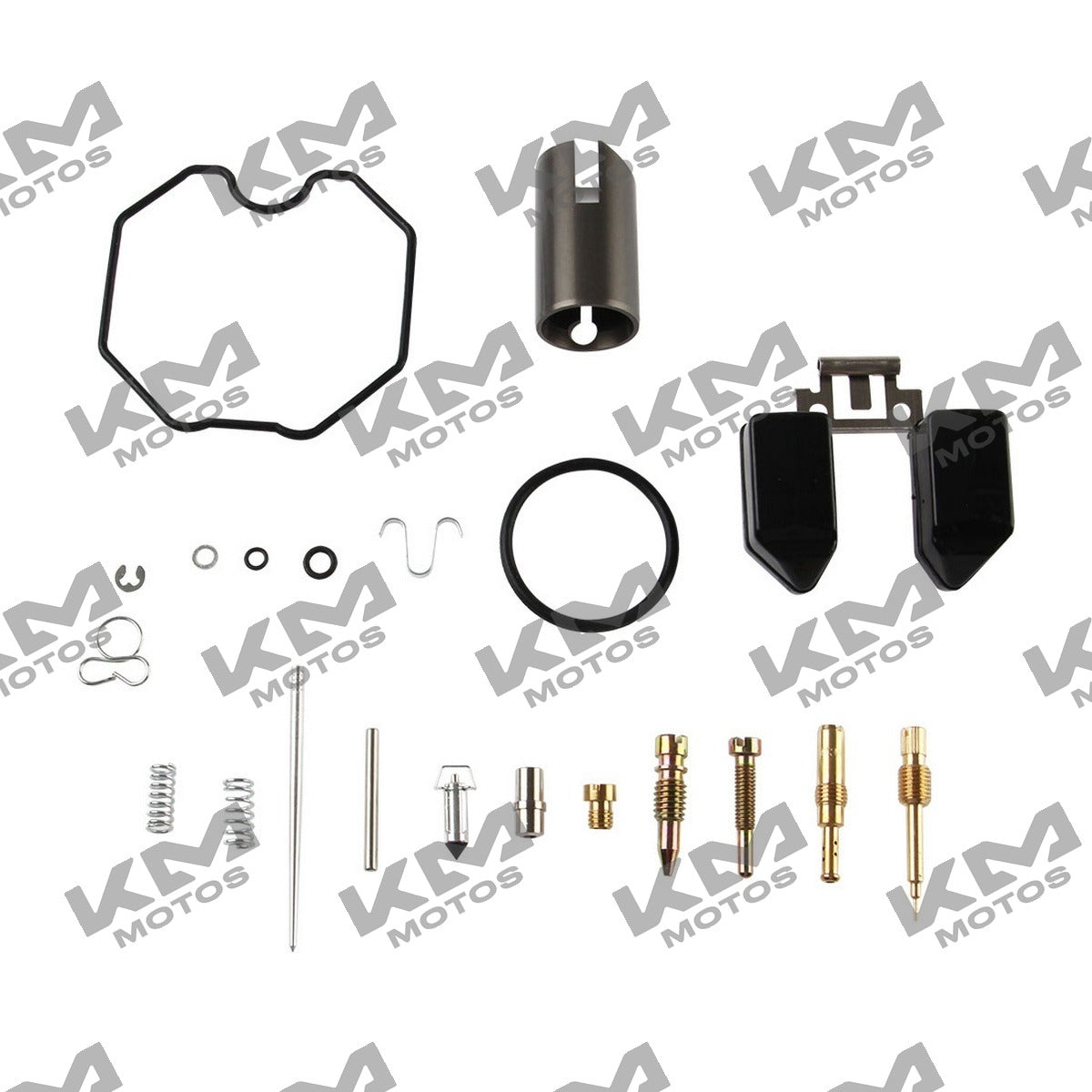 Kit de mantenimiento para carburador Italika FORZA 125, sistema de combustión, componentes originales, en la imagen