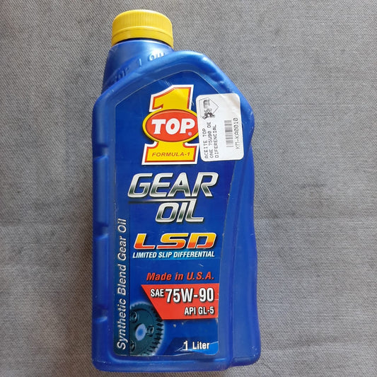 ACEITE TOP ONE 75W90 DE DIFERENCIAL