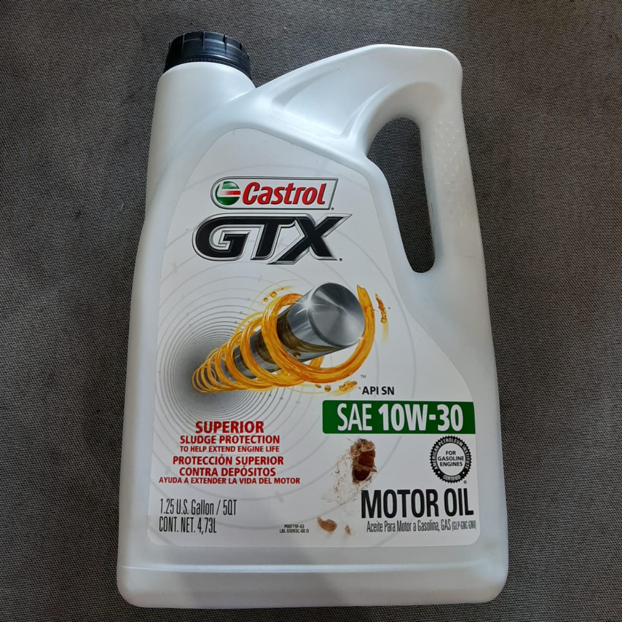 ACEITE CASTROL 10W30 GTX (5Q)