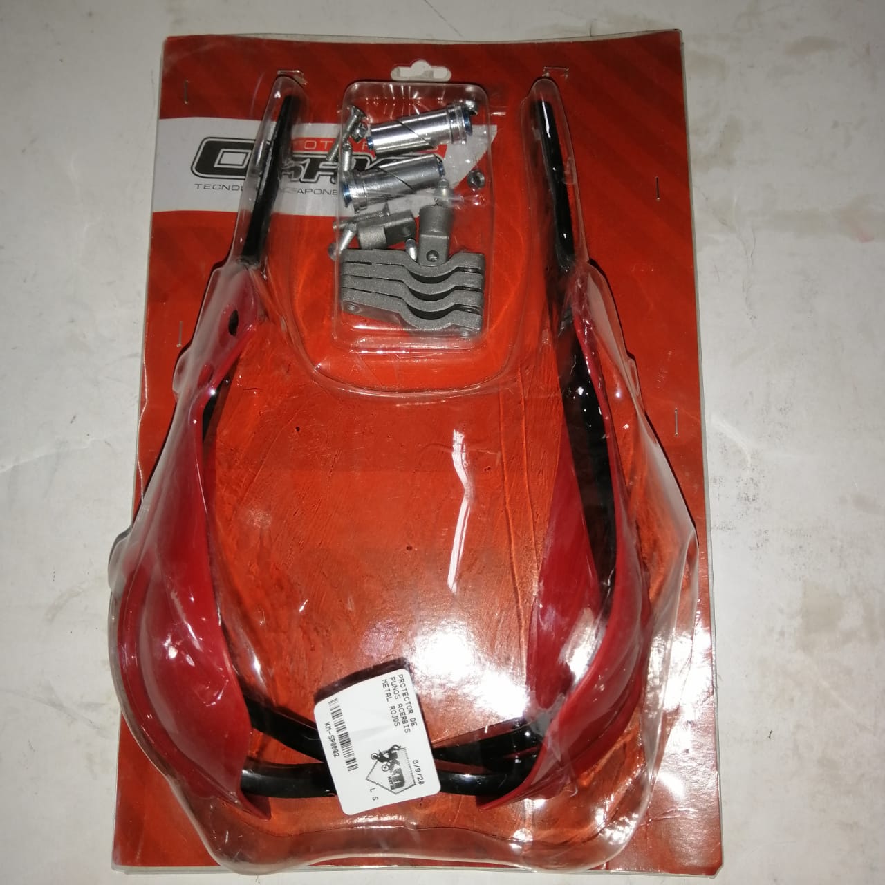 PROTECTOR DE PUNOS ACERBIS METAL ROJOS