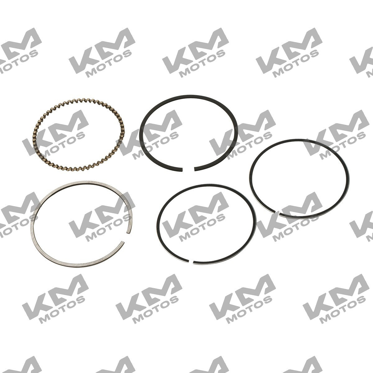 Juego de Anillos de Pistón GY6-125 Italika CS125 DS125 D125 (Original E08010047)