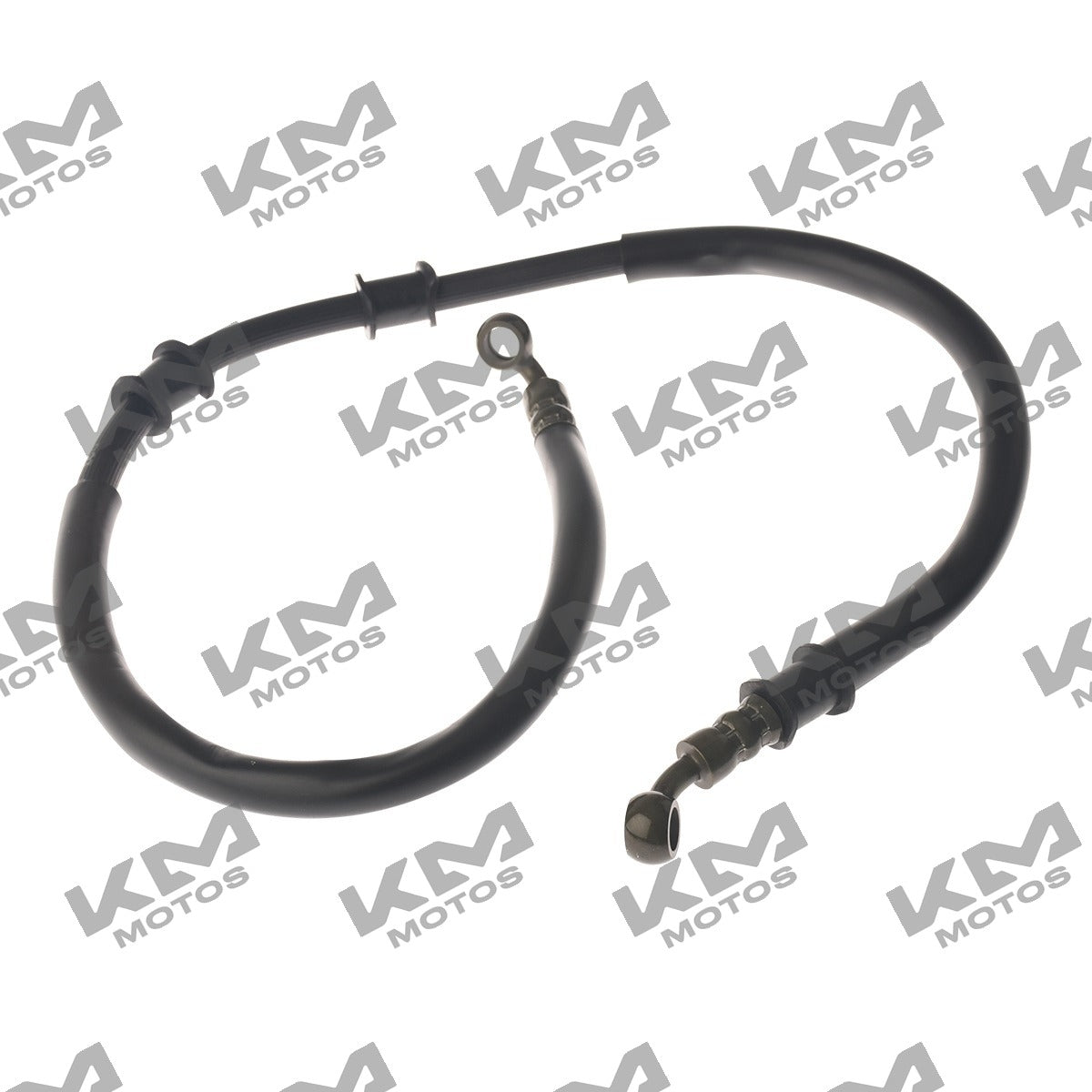 Manguera de freno delantera para 250z Italika, sistema de frenos original F14020212, visible en la imagen.
