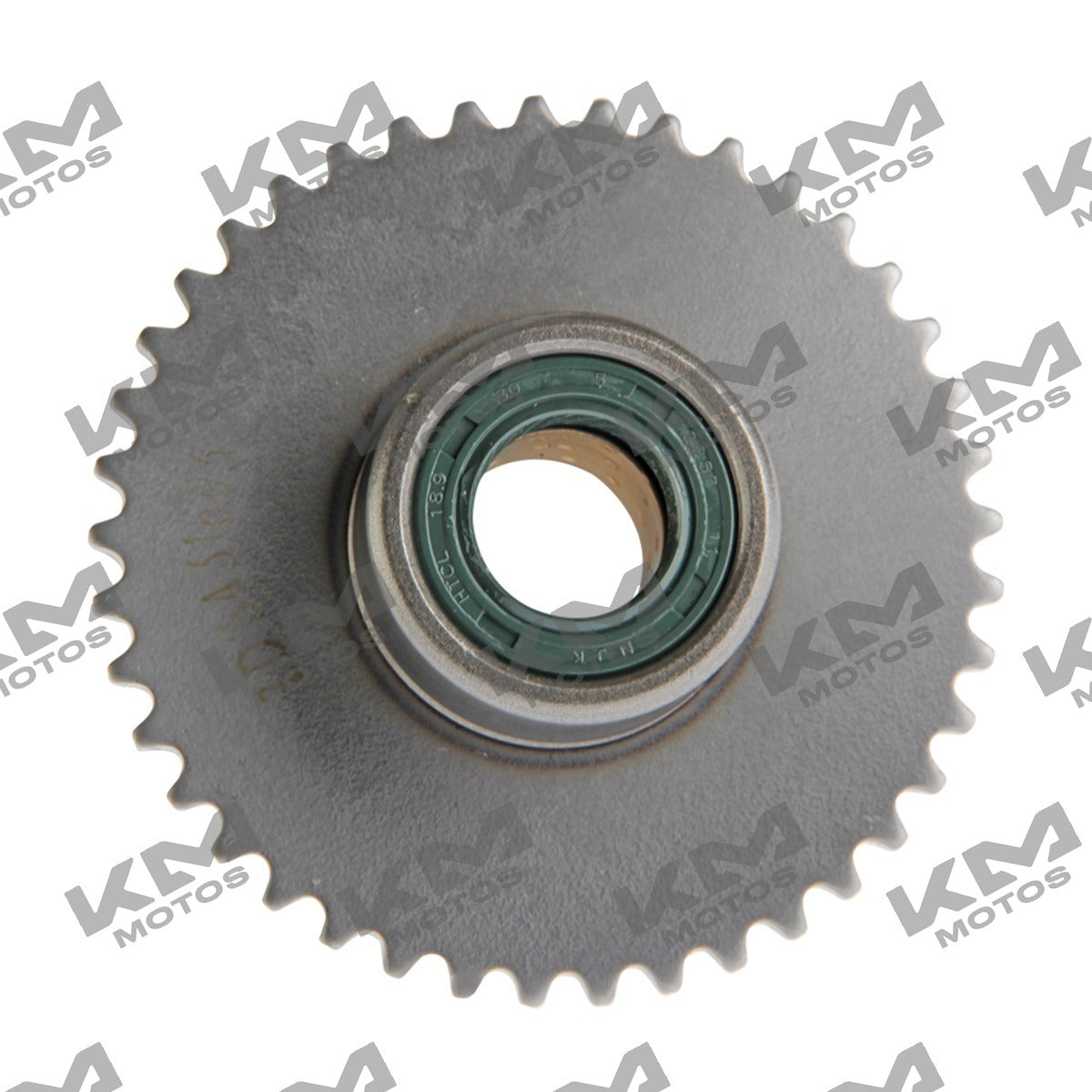 Engrane impulsor de arranque para motor FT115 de Italika, componente original para sistema de motor.