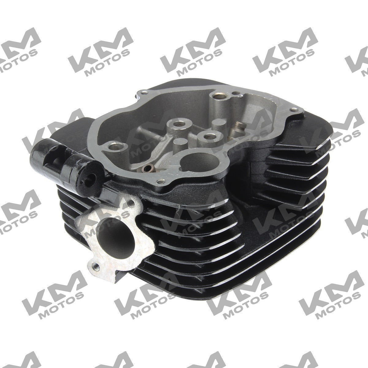 Cabeza de cilindro negro para motor Italika FT150S, DT150 o DM150, sistema de motor original E02010121.