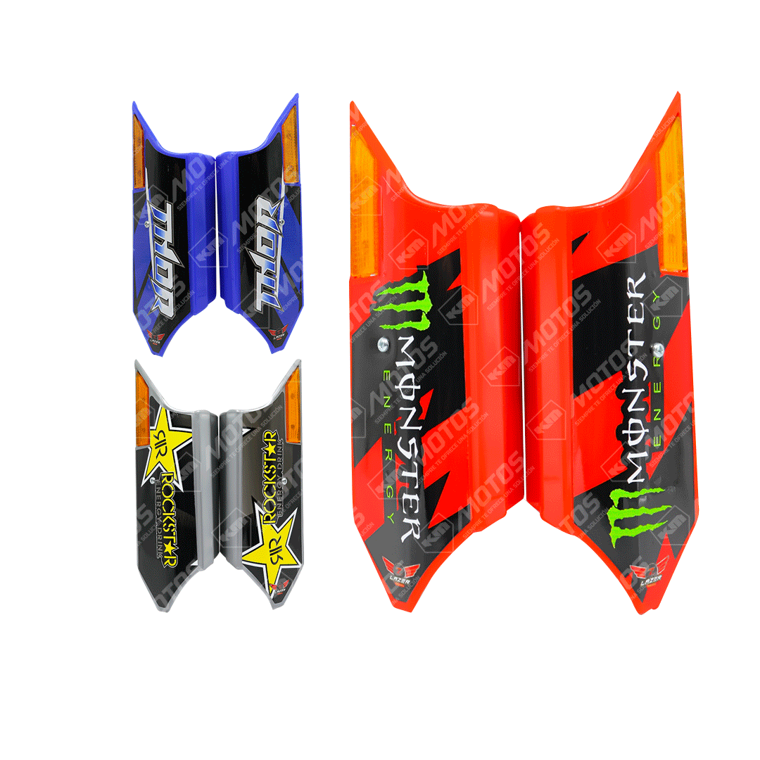 PROTECTORES DE BARRAS XTREME SPORT (SENCILLOS) (COLORES VARIOS)