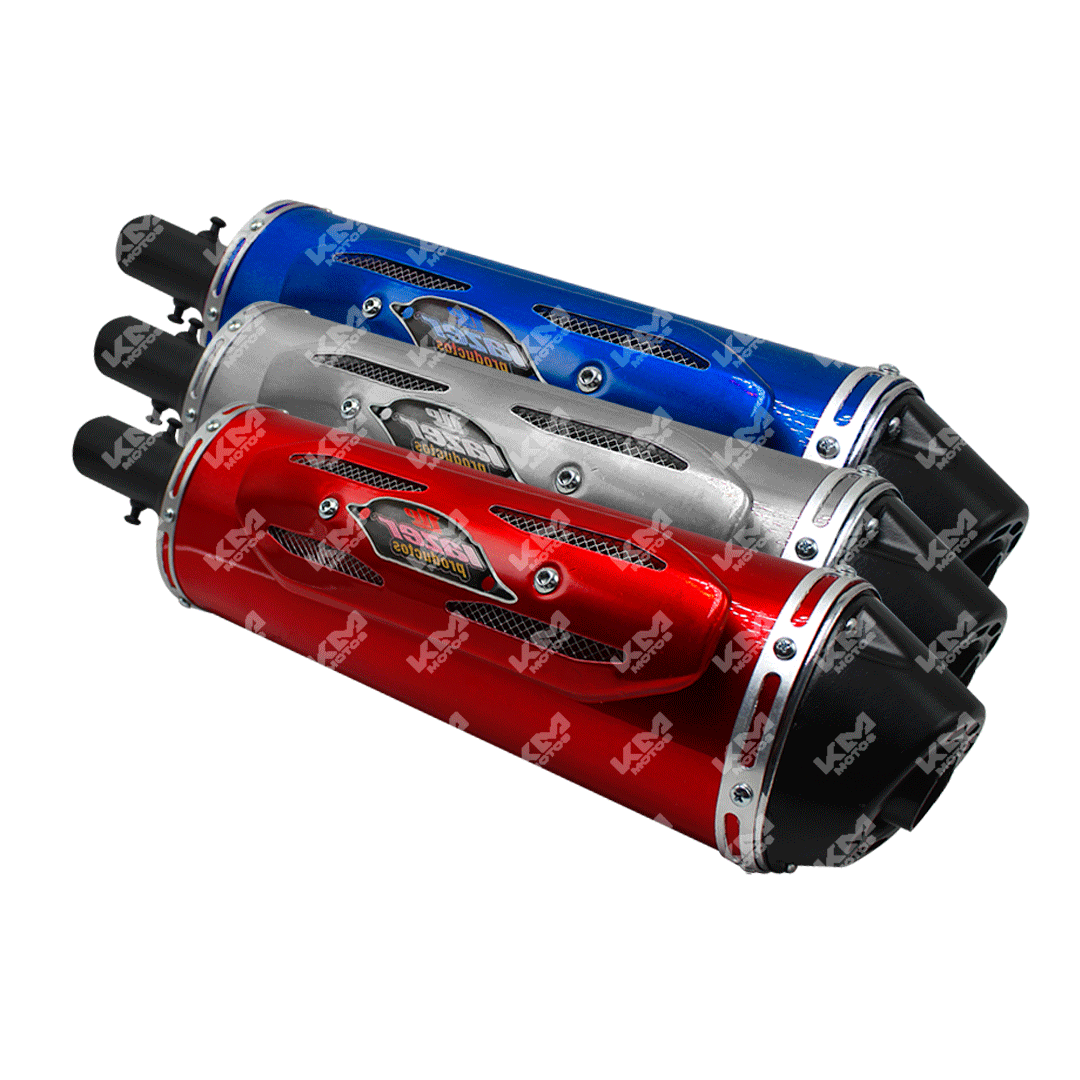 BAZUKA 4T OVALADA UNIVERSAL  (COLORES VARIOS)