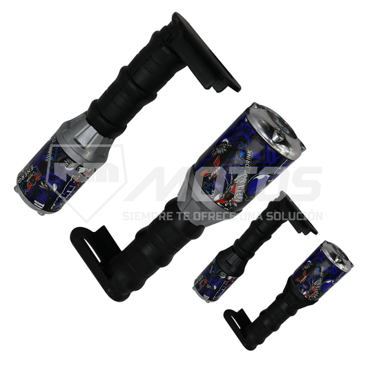 SET DE SLIDERS TUBO TAPA REDONDA (ESTAMPADOS) (COLORES VARIOS)