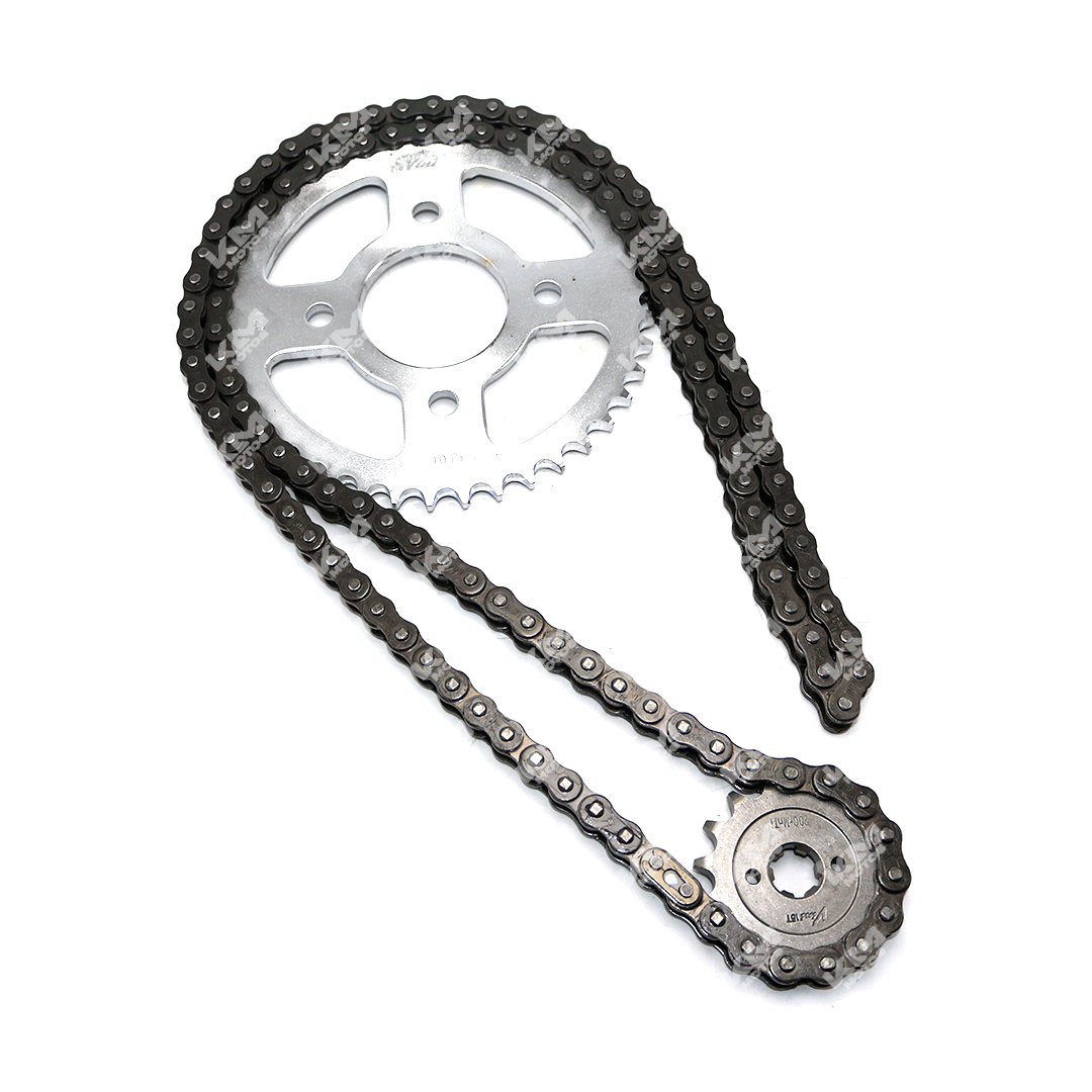 KIT DE TRACCION BAJAJ PULSAR135/BOXER150/DISCOVER150 (42T14T428H130L)