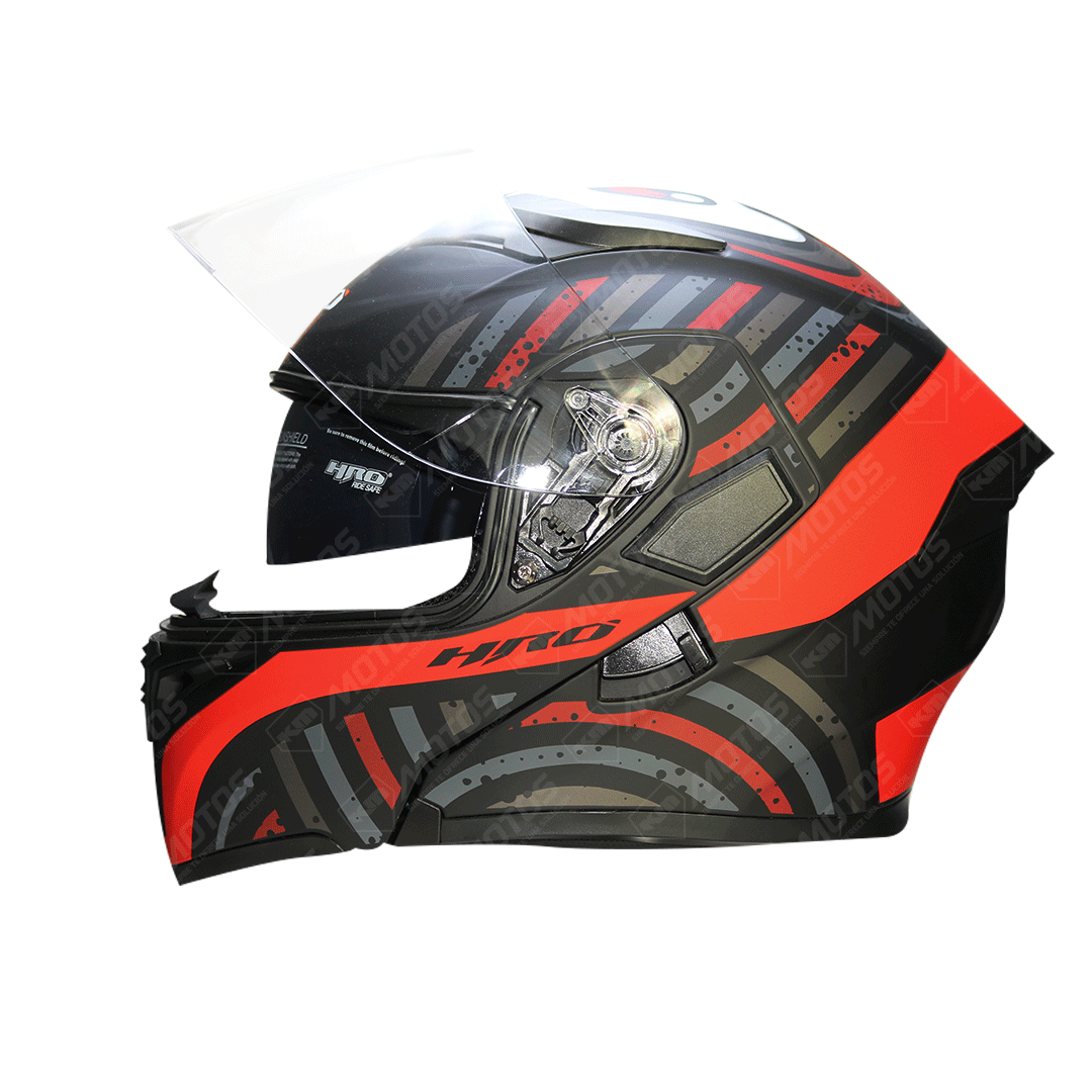 CASCO MODULAR HRO NEGRO M/ROJO TWEYES HRO 3400 L