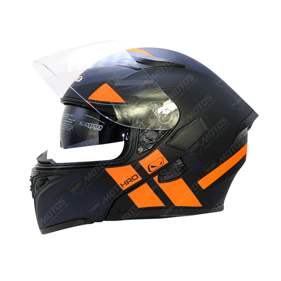 CASCO MODULAR HRO NEGRO M/NARANJA SAEZ HRO 3400 XL