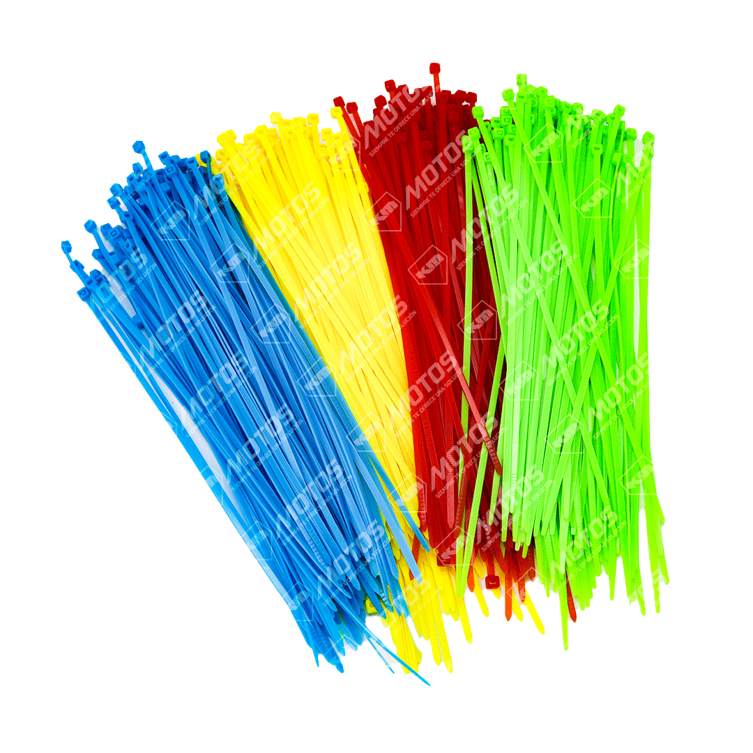 FAJITAS PLASTICAS 250MM (ABRAZADERA) UNID