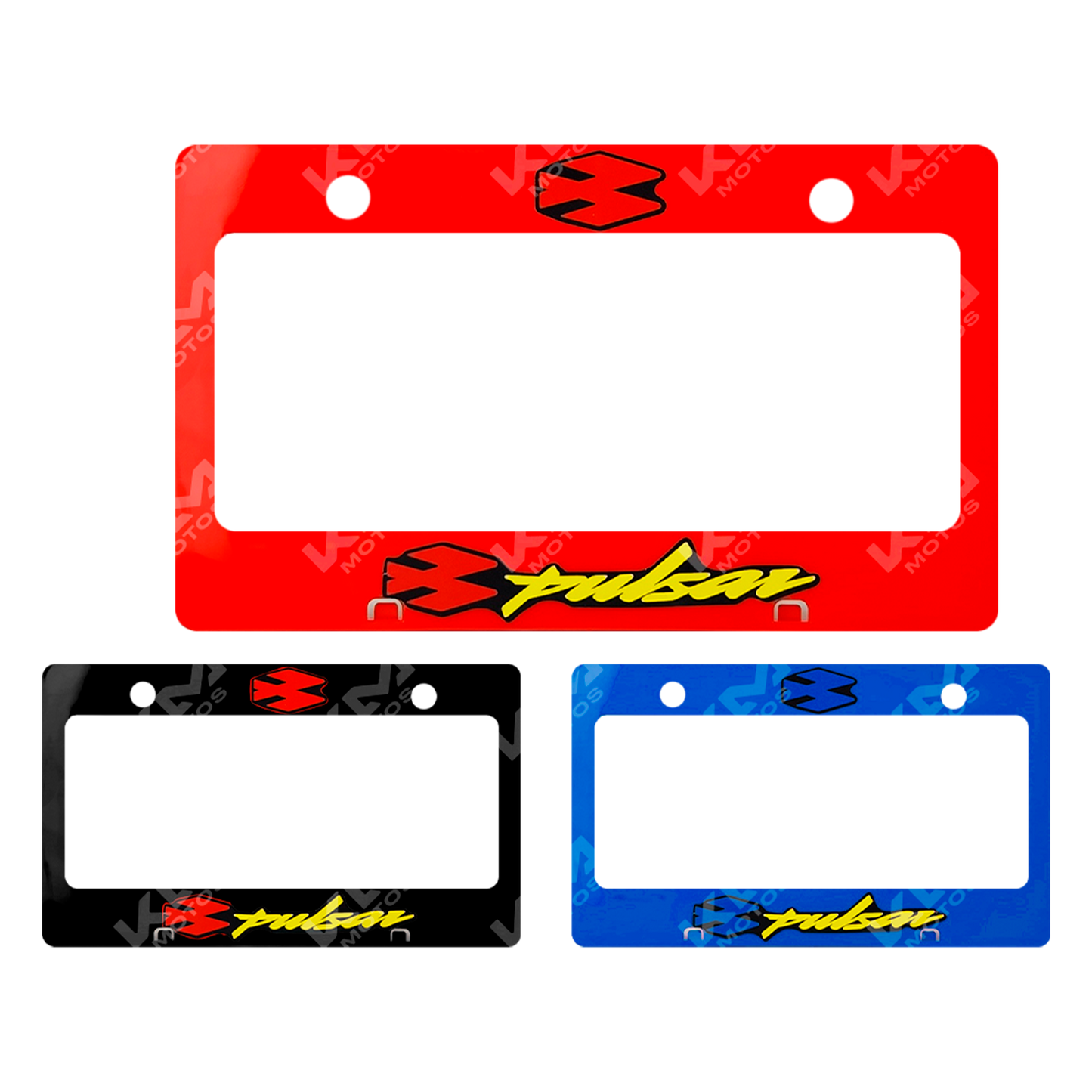 PORTA PLACA PLASTICO UNIVERSAL (PULSAR) - KMMOTOSHN