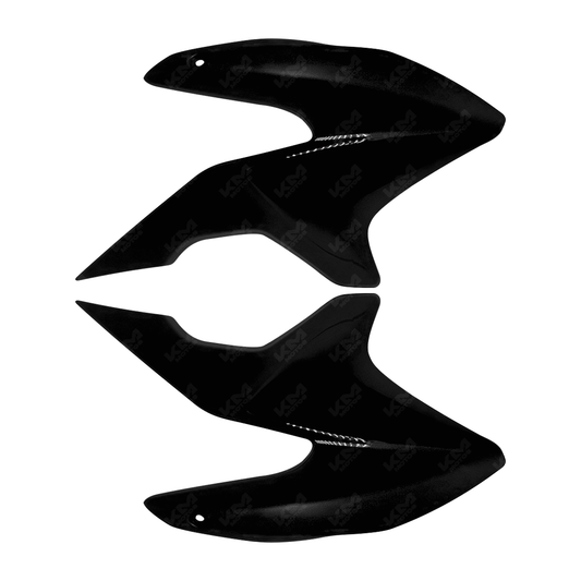 COBERTOR DE TANQUE ZX150L/ZX200L NEGRA - KMMOTOSHN