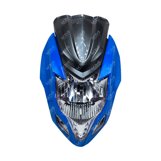 CARENA COMPLETA NAGA AZUL - KMMOTOSHN