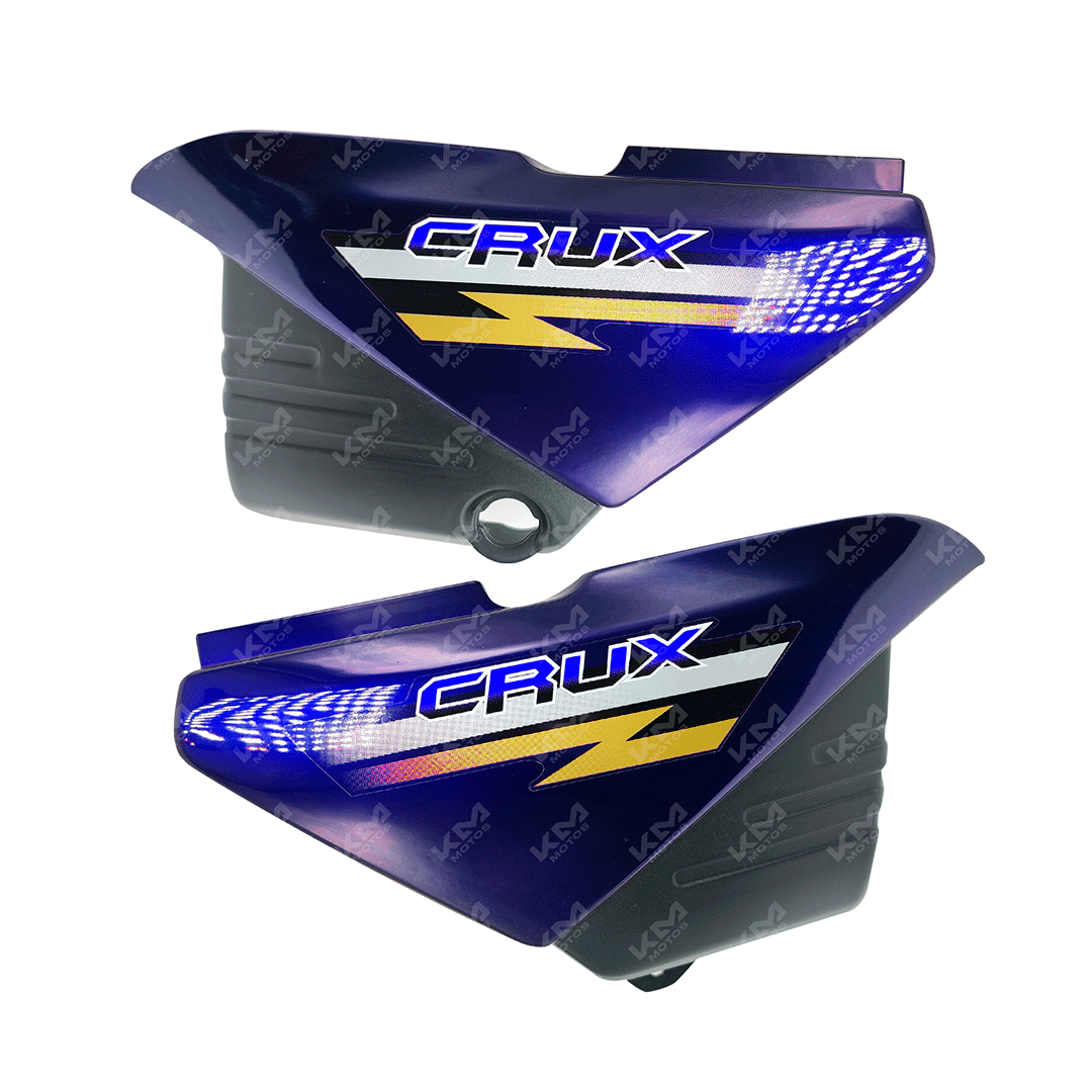 TAPADERAS LATERALES ZX150L/ZX200L AZUL - KMMOTOSHN