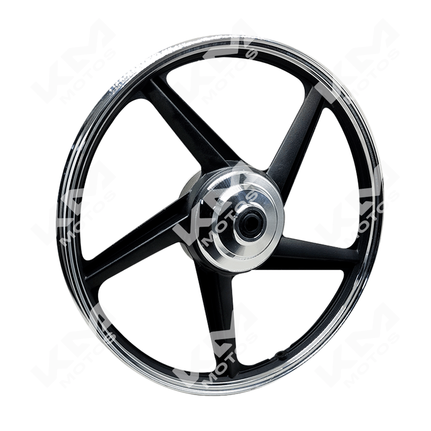 RIN DEL FT125/MG150/KB150 NEGRO - KMMOTOSHN