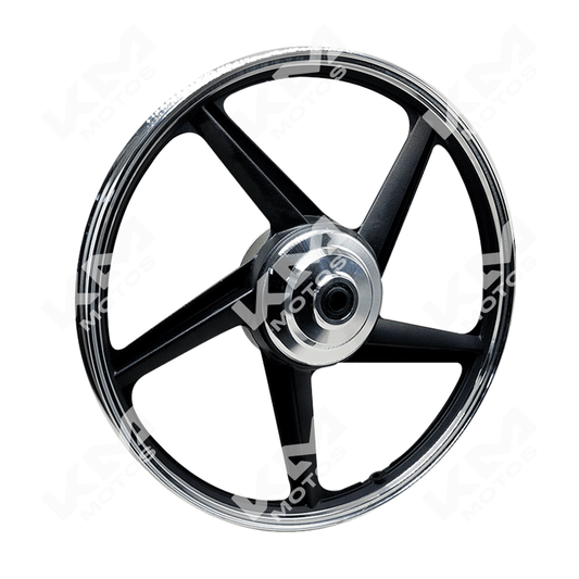 RIN DEL FT125/MG150/KB150 NEGRO - KMMOTOSHN