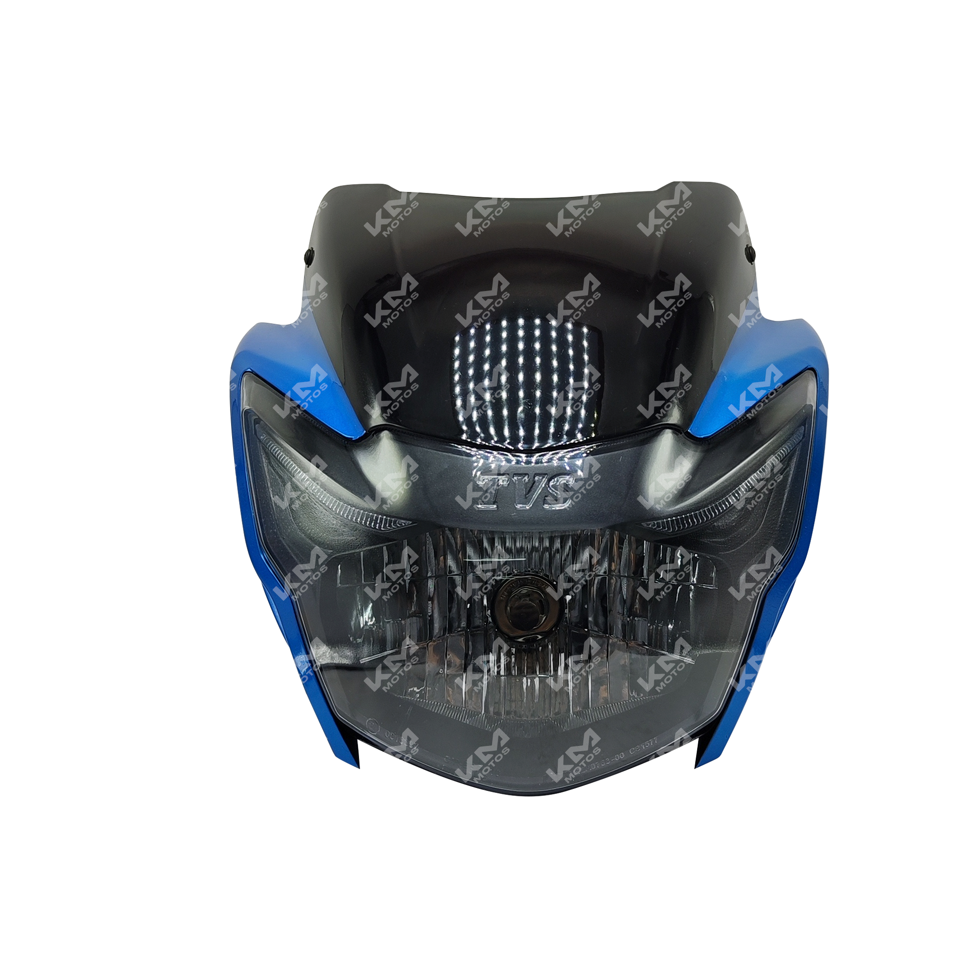 CARENA COMPLETA TVS RTR180 APACHE AZUL - KMMOTOSHN
