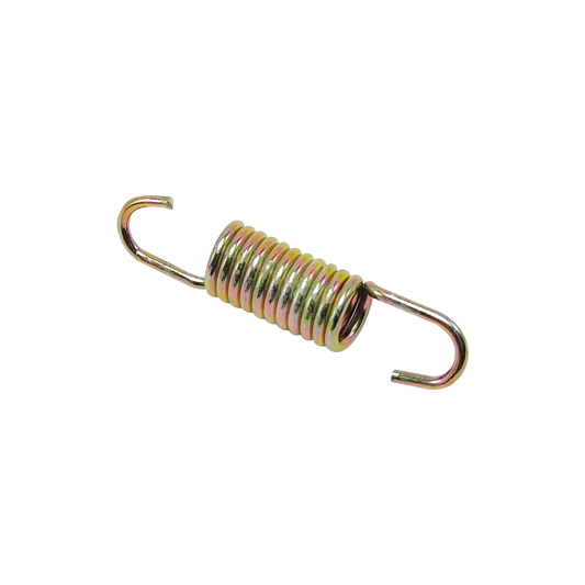 Resorte de freno universal, modelo KM-FR0028, para sistemas de frenado en maquinaria o vehículos.