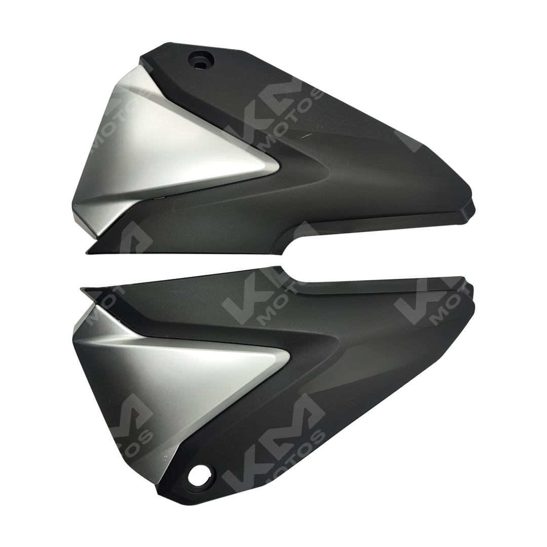 TAPADERAS LATERALES CRUX110 REVO M.N - KMMOTOSHN