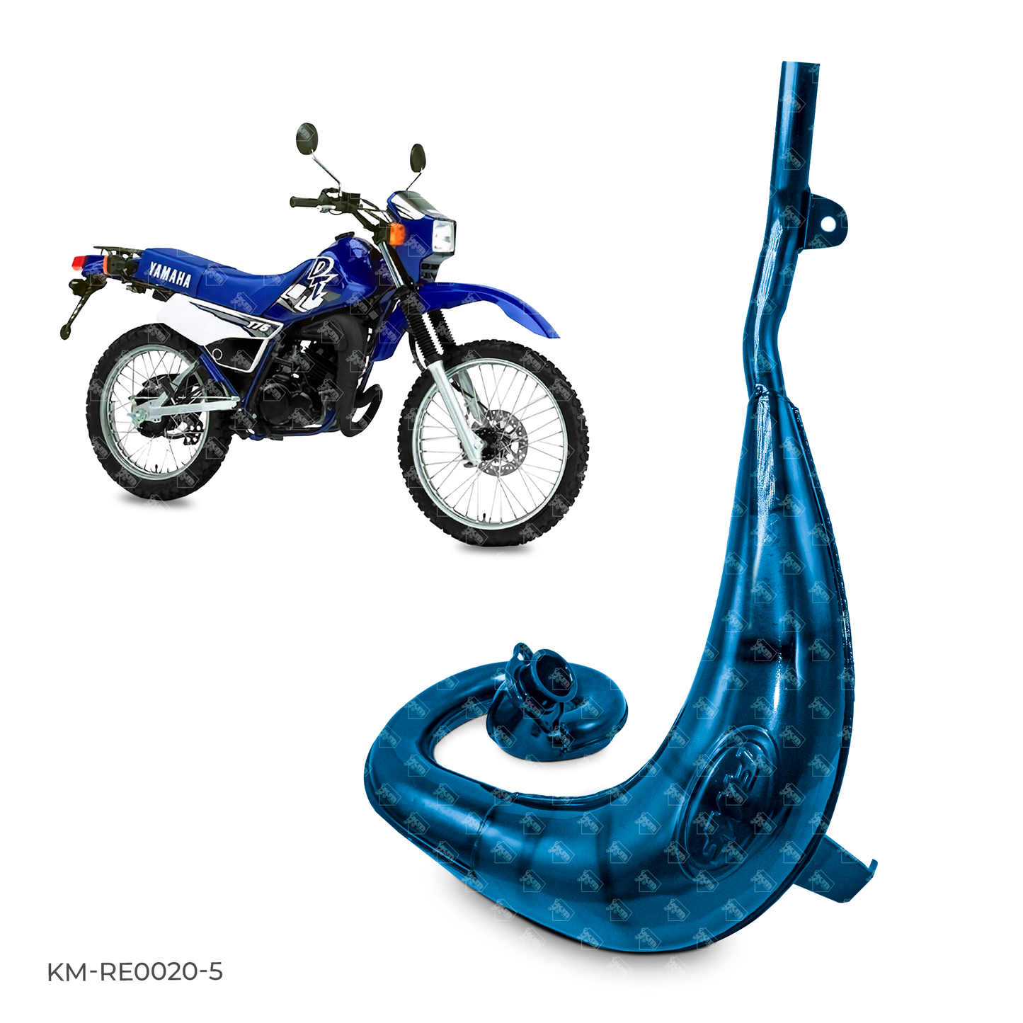 ESCAPE CARACOL FMF AZUL DT175 (2 TIEMPOS)