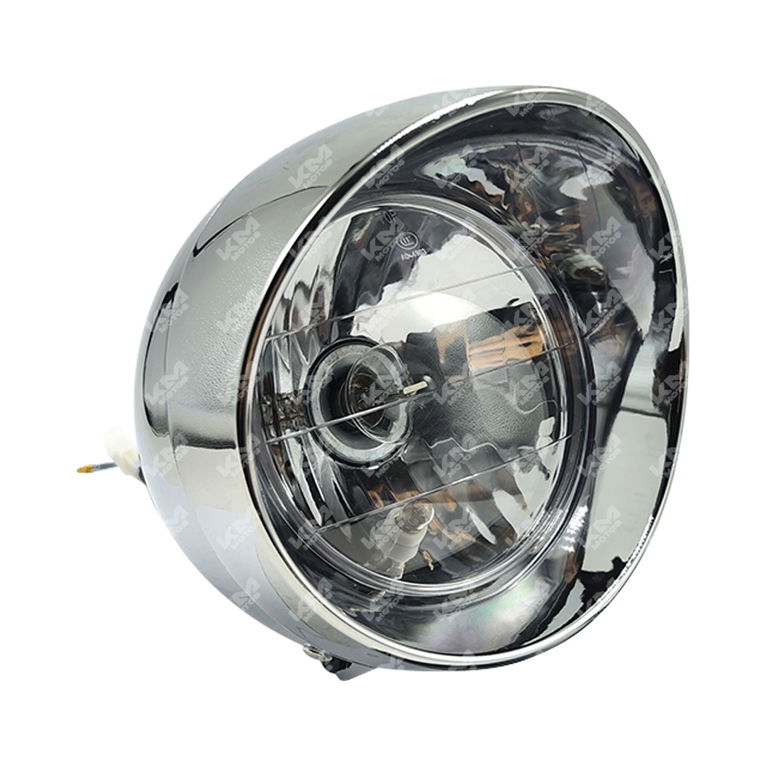 FOCO CROMADO (PANDILLERO) - KMMOTOSHN