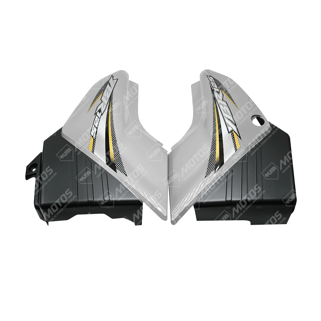 TAPADERAS LATERALES YBR125-E/-ED/-G GRIS