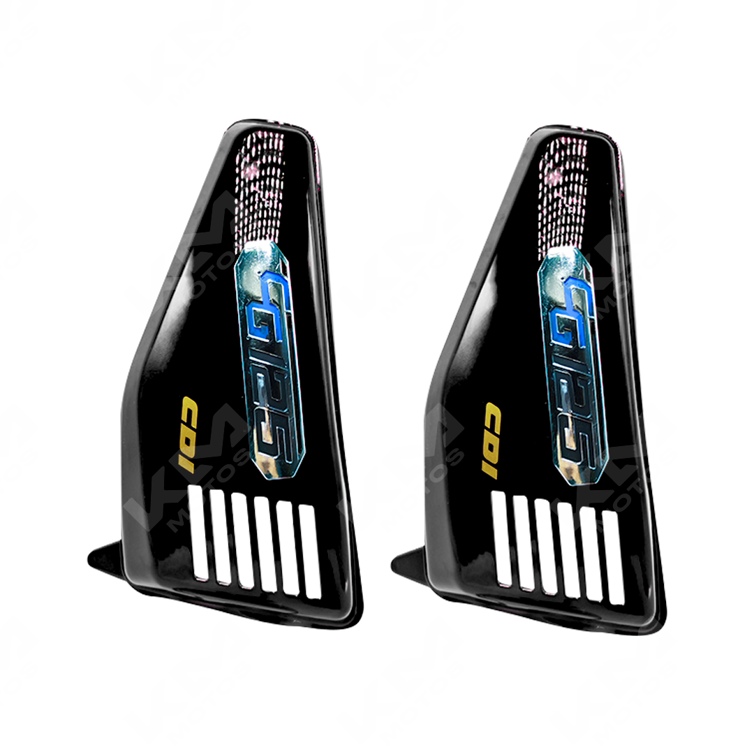 TAPADERA LATERAL CG125/FT125 NEGRA KMS - KMMOTOSHN